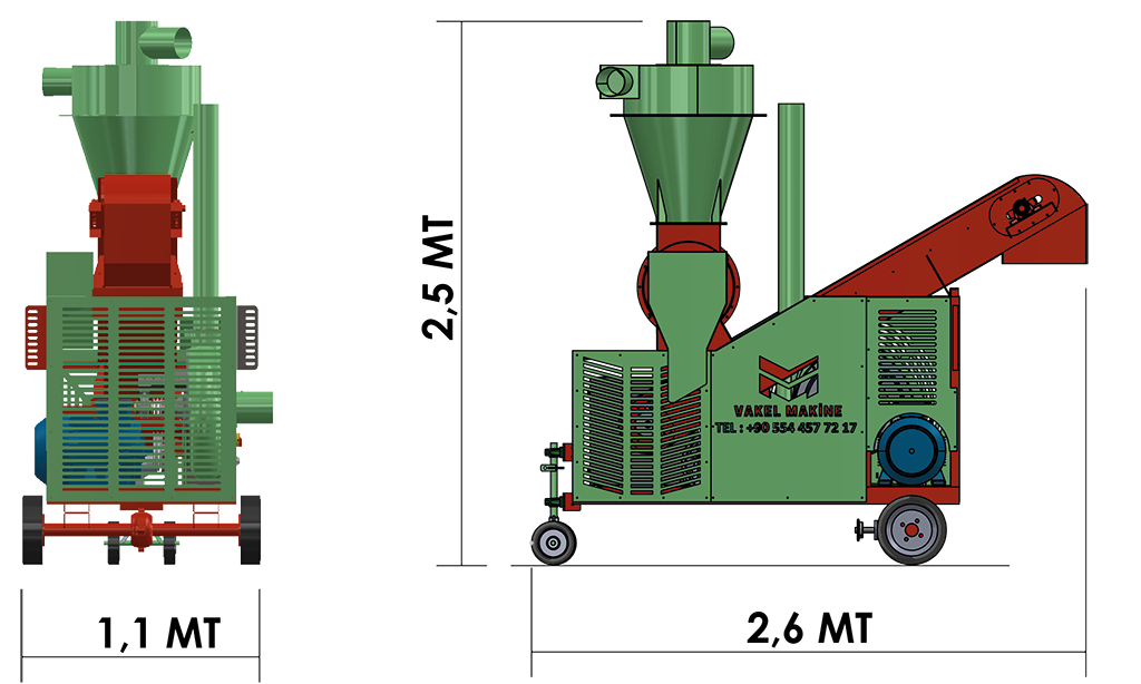 Tane Ürün Toplama ve Dolum Makinesi
